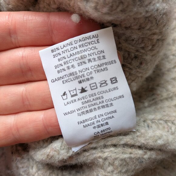 Frank and Oak Lambswool Cardigan - Picture 4 of 4